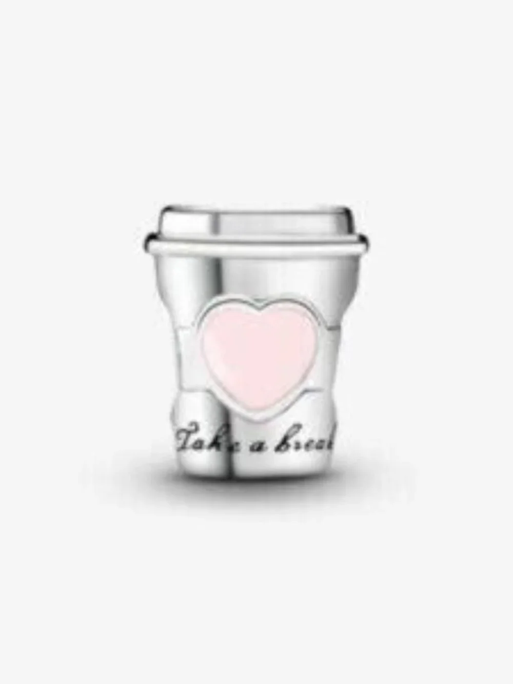 Pandora Take a Break Coffee Cup Charm